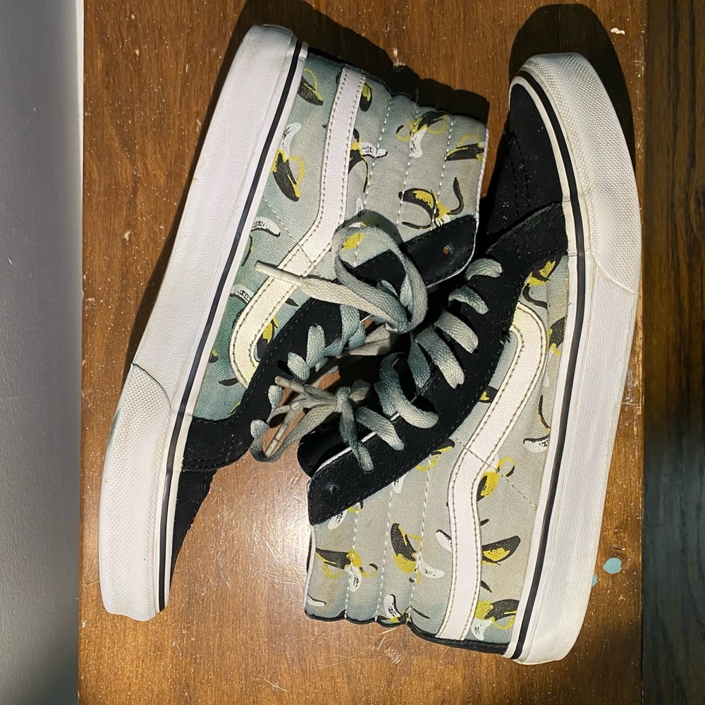 Banana sk8 high vans